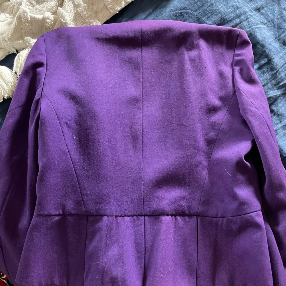 Vintage Dior Purple Blazer